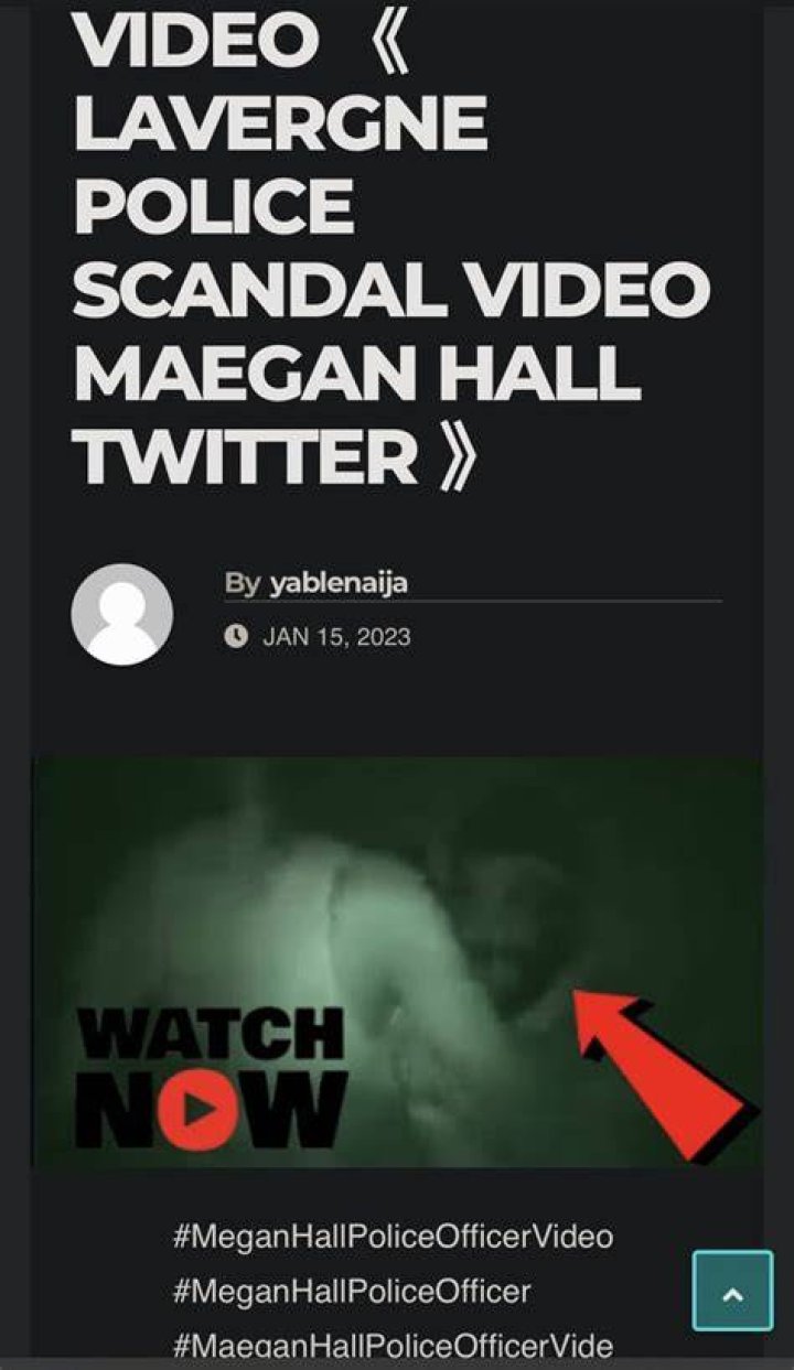 A Deep Dive Into The "Maegan Hall Video Leak"