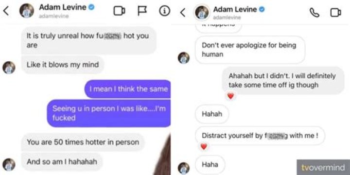 Adam Levine, Sumner Stroh Cheating Scandal: Texts, Updates ·