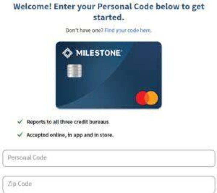 Apply For Milestone Credit Card