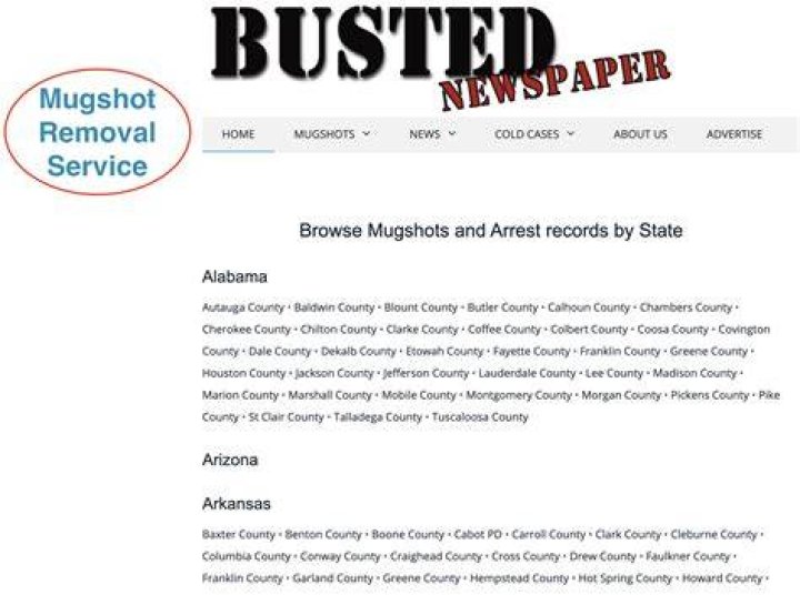 Busted Newspaper Madison County DOB Description