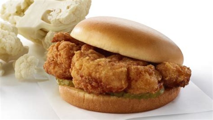 Dave's Hot Chicken Fried Cauliflower Sandwich