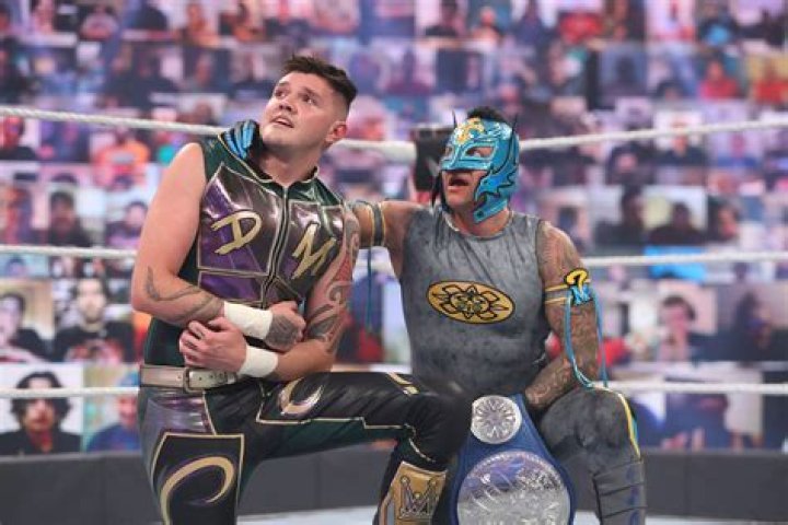 Every Instance of Dominik Mysterio Breaking Character After Joining Mami RheaRipley and The J |