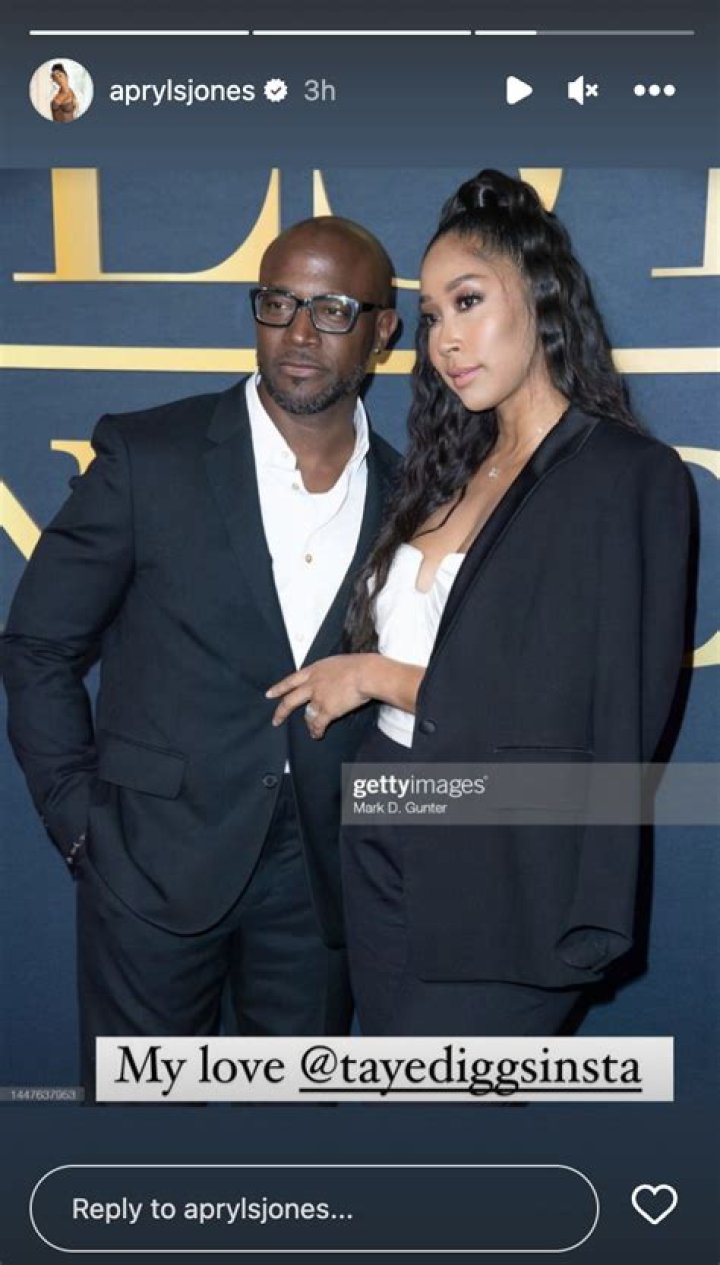 Inside Apryl Jones And Tay Diggs' Rumored Romance