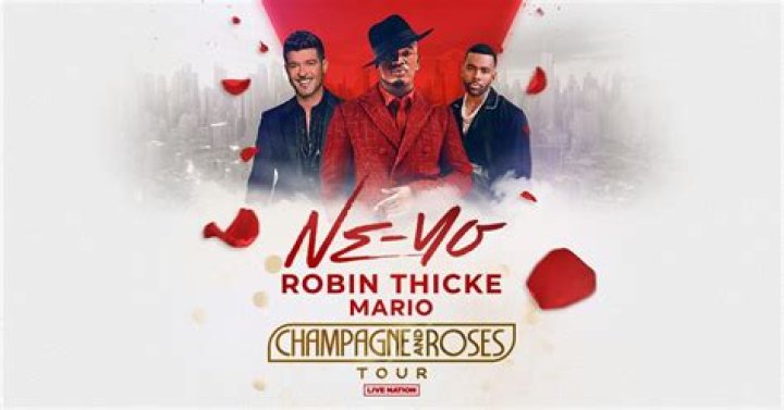 NE-YO Announces New Champagne and Roses Tour With Robin Thicke And Mario As Special Guests