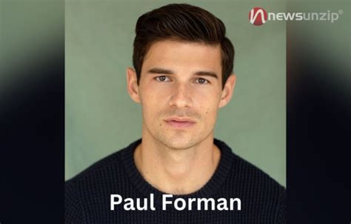Paul Forman Tv Actor Age Birthday Bio