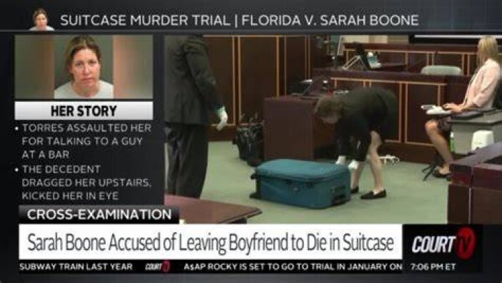 Sarah Boone | Suitcase Video: Killing Her Boyfriend Jorge Torres Jr ·