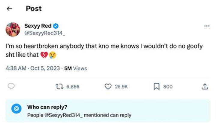 Sexyy Red Video Leaked On Twitter & Reddit (Watch) The Talks Today