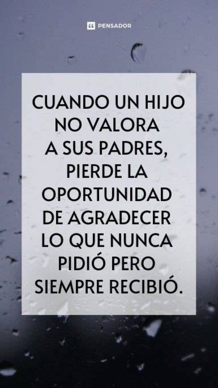 Triste Reflexiones Para Hijos Que No Valoran A Su Madre