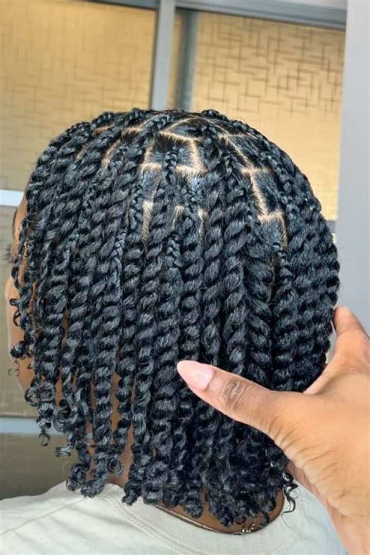 Two Strand Twist No Middle Part
