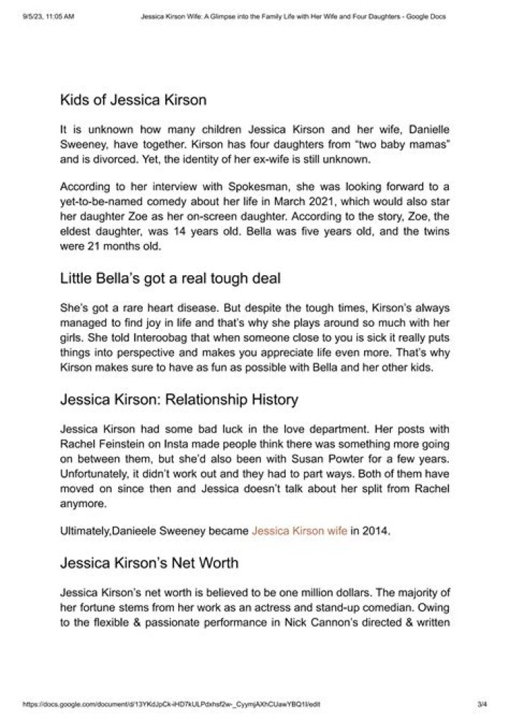 Understanding Jessica Kirson's Daughters: A Deep Dive into Family Life