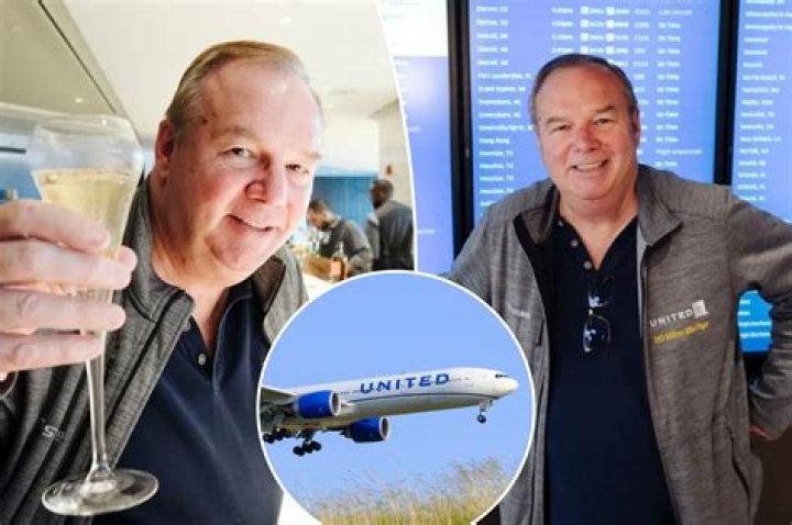 United Airlines flier Tom Stuker hits 23 million miles of travel after buying lifetime pass 1990 |