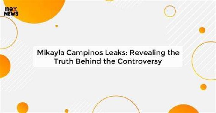 Unraveling Mikayla Campinos Leak: Uncovering Truth And Impact