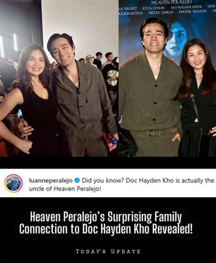 Unveiling The Family Ties That Shaped Heaven Peralejo's Rise To Stardom