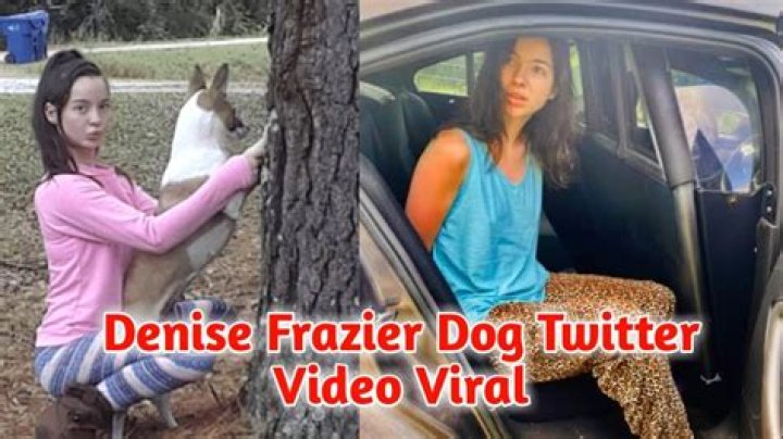 Watch Denise Frazier Dog Snapchat Leaked On Social Media The Talks Today ·