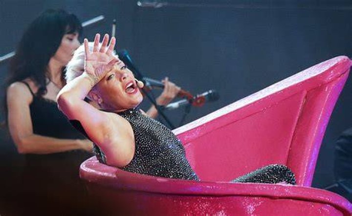 We Need a Feature-Length Version of Pinks Beautiful Trauma Video Which Features a Twirling |