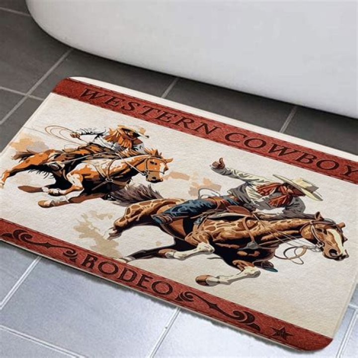 Western Bathroom Rugs