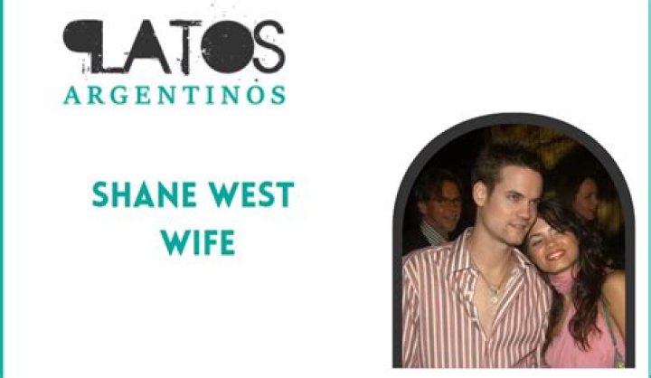 Who is Shane West Dating Now